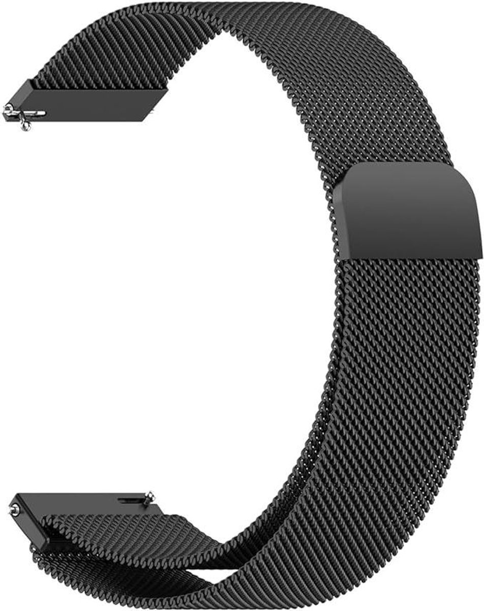 Horlogeband RVS - Metalen band - Dagelijks gebruik - Verstelbare lengte - 22 mm - Zilver