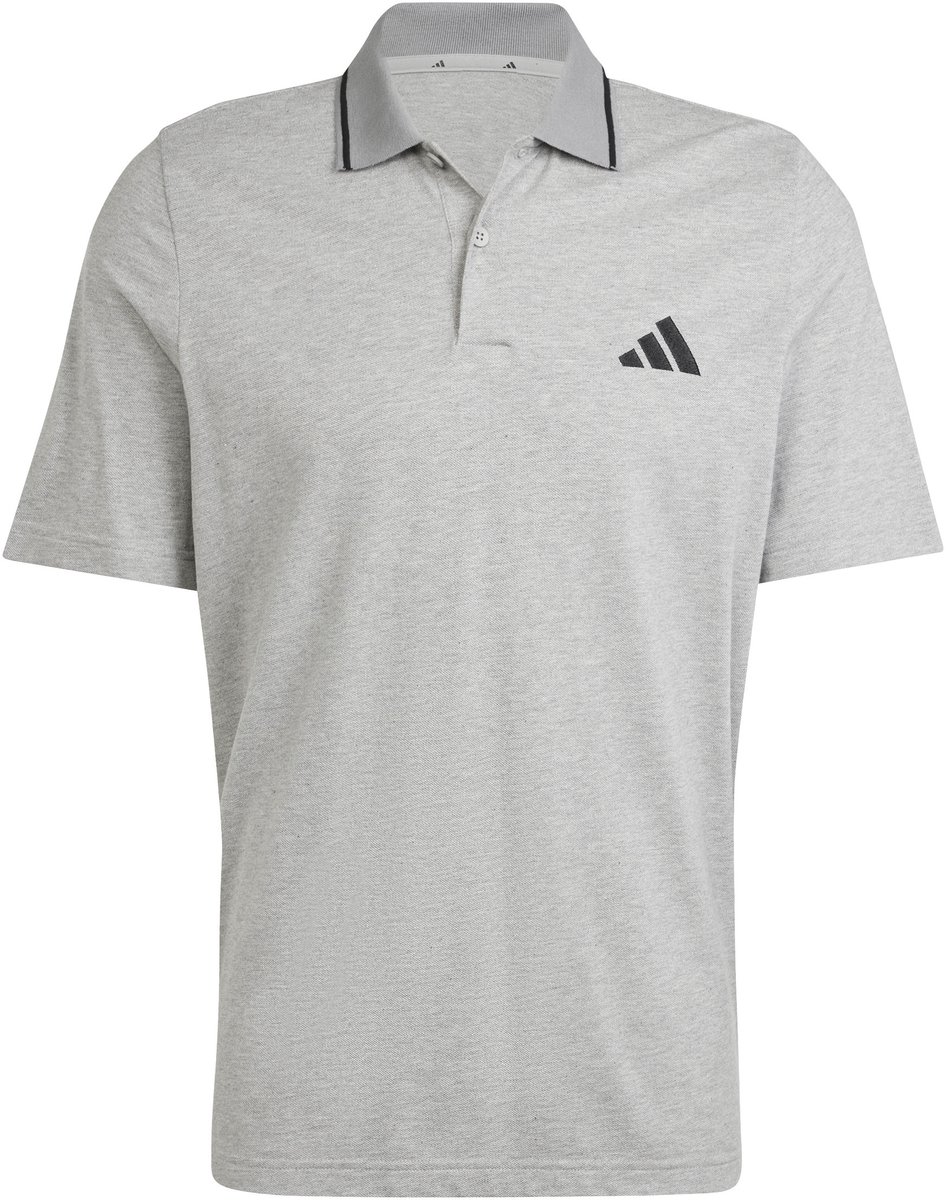 Polo adidas Essentials Small Logo Zwart