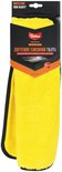 Chiffon Valma microfibre en emballage, jaune vif.