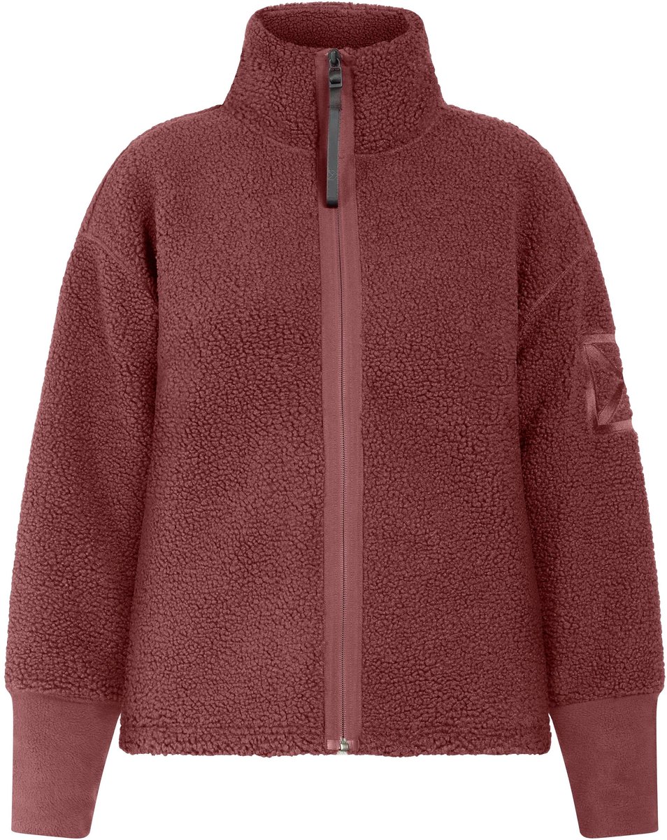 Fleece met volledige rits voor dames Didriksons Mella Oranje