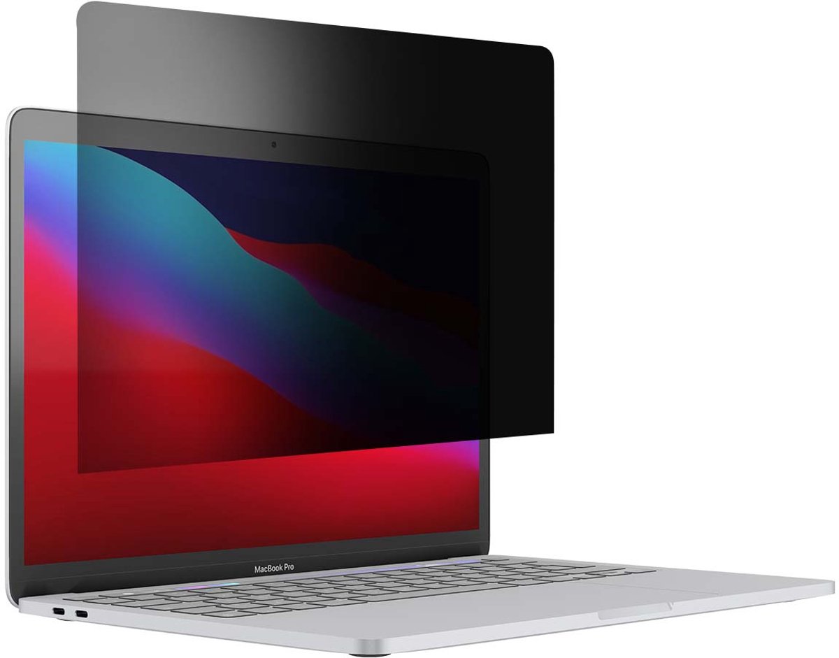 MYWAY, Screenprotector geschikt voor MacBook Pro 13 - Privacy, Transparant