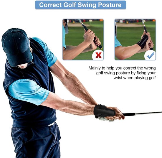 Allecto - Training polshulp - Golf swing trainer - Verbeter je swing techniek - Compact en lichtgewicht - Polscorrectie - Essentieel voor elke golf... van Merkloos — afbeelding 2