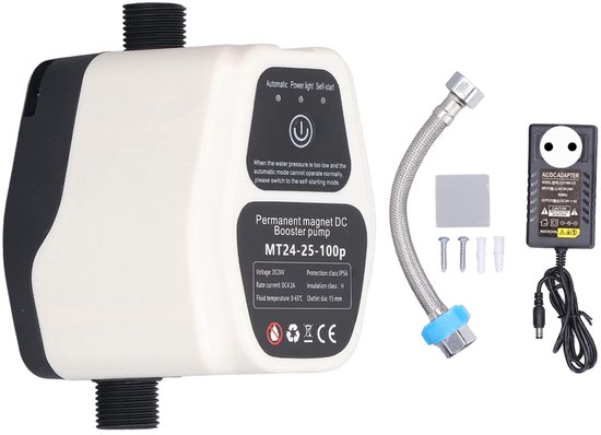 SPHProducts - Water Heater Booster Pomp - 100W - Automatische energiebesparing - Geschikt voor badkamer - Efficiënte pomp - 25L capaciteit - Verbeterde... van Merkloos — afbeelding 2