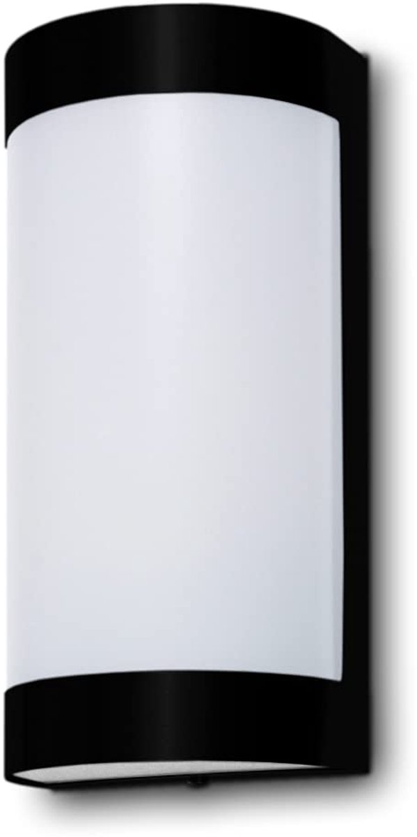 Kwazar - Buitenlamp Wand, Buitenwandlampen Plafondlamp - Wandlamp Plafondlamp Buiten Gevellamp - Spot Buiten max. 40W, E27, IP44, 230V - Weerbestendige verlichting - GOYLE, Zwart