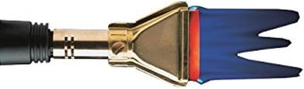 Platte Brander Opzetstuk - Soldeerbrander Accessoire - Verf Afbranden - Gasverbruik 140 g/u - ca. 25 cm buis diameter