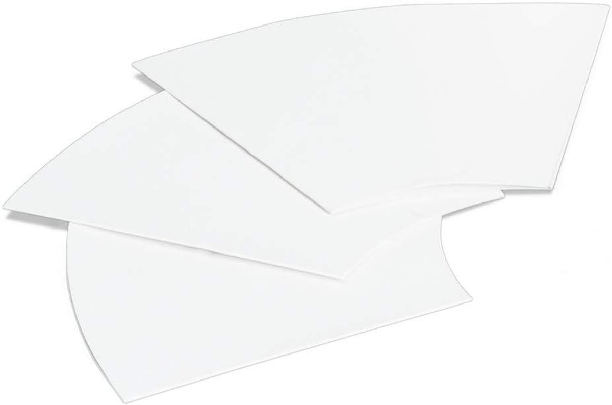 Vultrechters - Trechters Verfspuit - Schoon Vullen - Verfverspilling Vrij - 3 Stuks - Wit