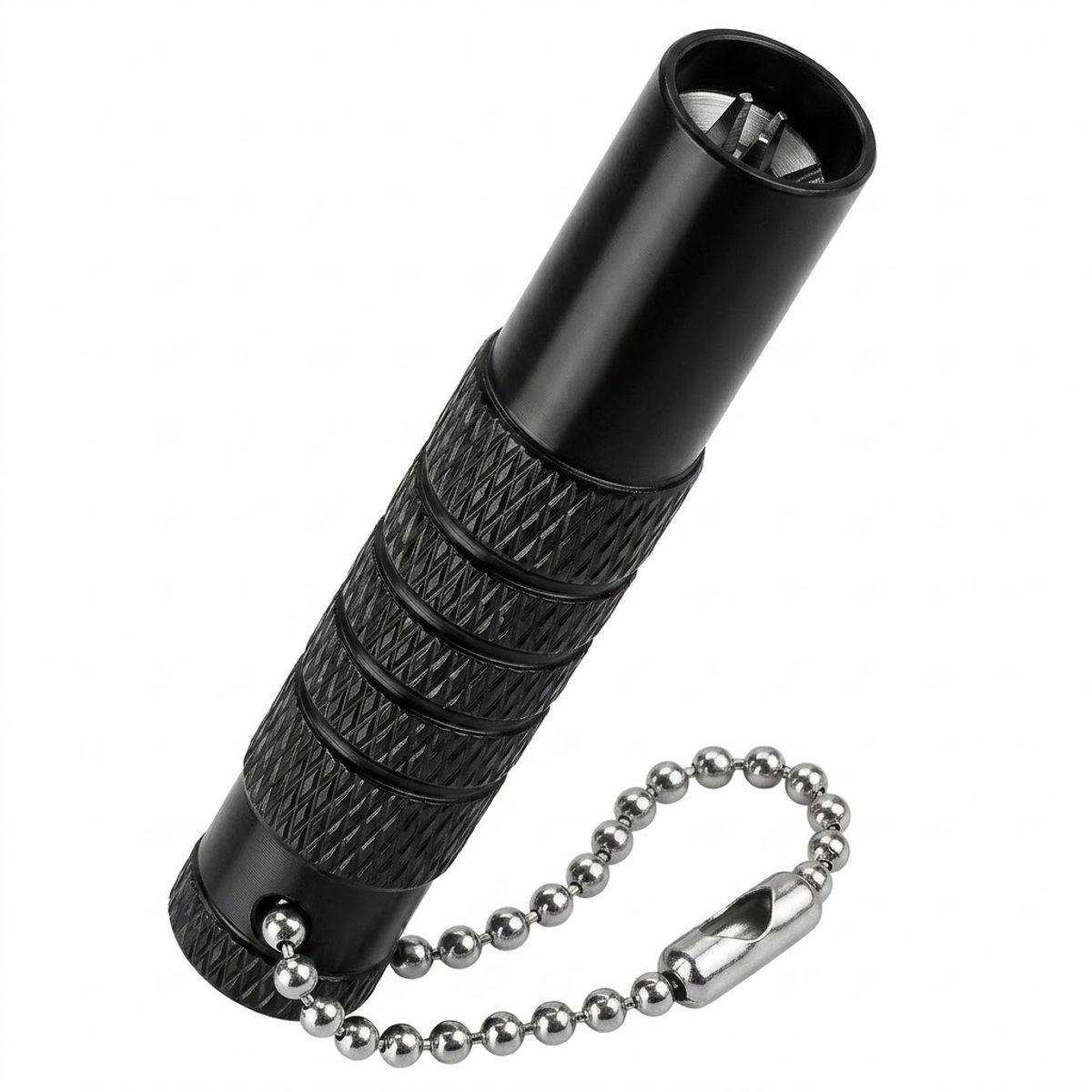 Zwart dart schacht extractor tool - dart shaft remover voor heren en dames - gereedschap voor verwijderen van gebroken dart schachten uit dartpijlen - compact dart tool met gripstructuur en sleutelhanger