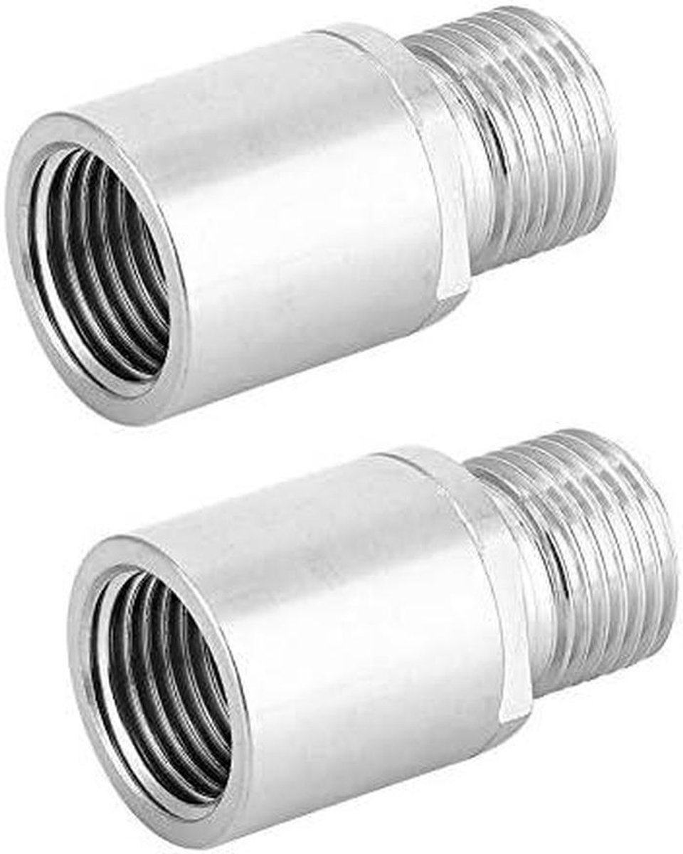 Fietspedalen Extenders - Afstandhouders Pedalen - Fietscomfort Verhogen - Eenvoudige L/R Identificatie - 3.2 x 1.8 x 1.8 cm - Roze