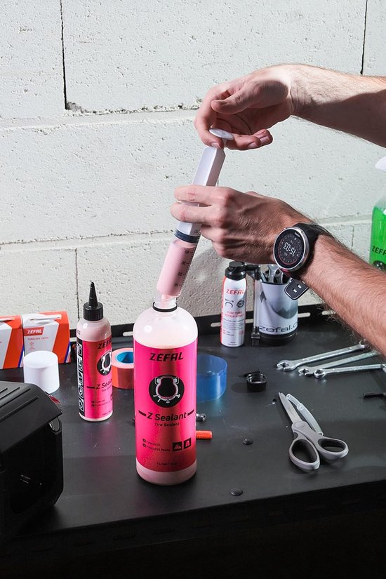 MTB Reparatiekit - Tubeless Kit - Fietsbanden Repareren - Met Lijm - 20 mm - Zwart van Merkloos — afbeelding 3