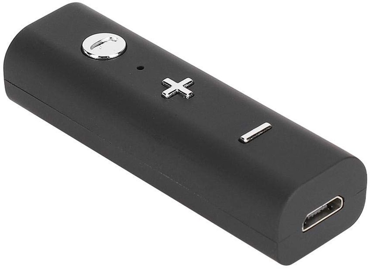 Allecto - Kraagclip Bluetooth-audioadapter - Bluetooth 5.0 - Compact en lichtgewicht - Geschikt voor hoofdtelefoon - Ideaal voor onderweg