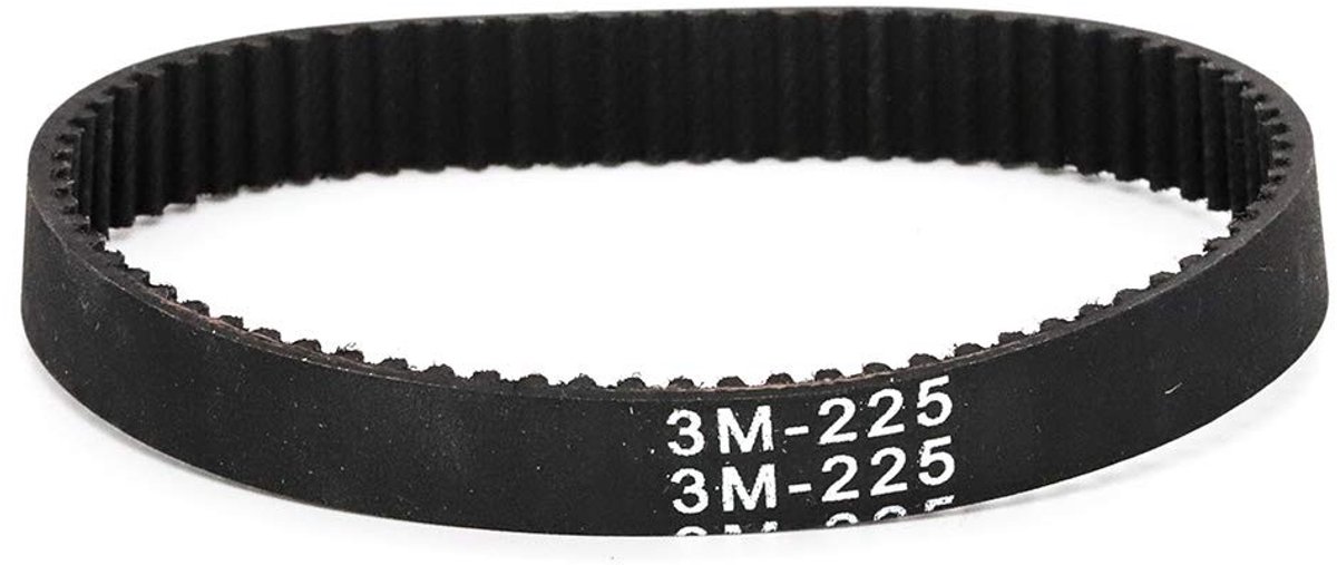 Allecto - Vervangende tandriem - Slijtvast - 10 mm - Rubber - Voor schaafmachines - Geschikt voor Bosch PHO15-82, PHO16-82, PHO20-82