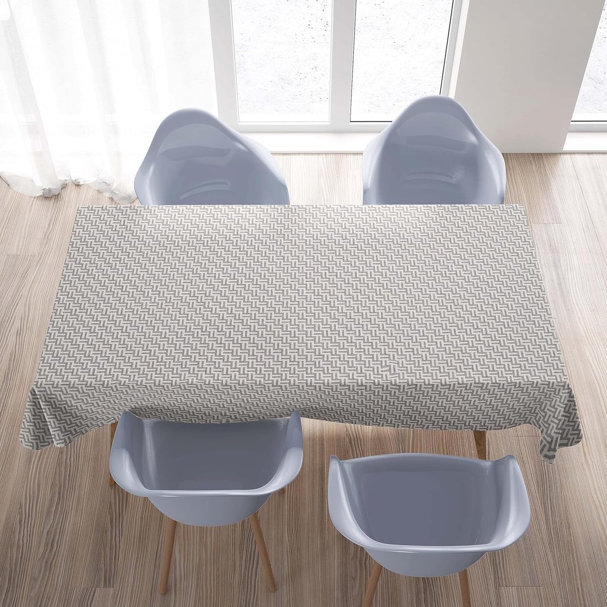 Tafelkleed - Sprei Bedekking - Bescherming Tafel - Vlekbestendig - 140x180 cm - Grijs