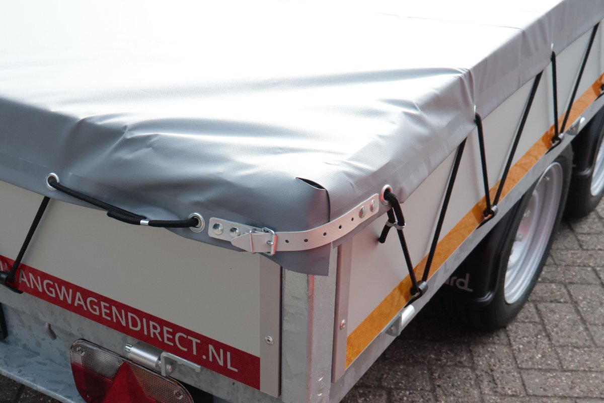 Vlakzeil op maat voor Eduard aanhanger - 330x180 cm - waterdicht – foto 7
