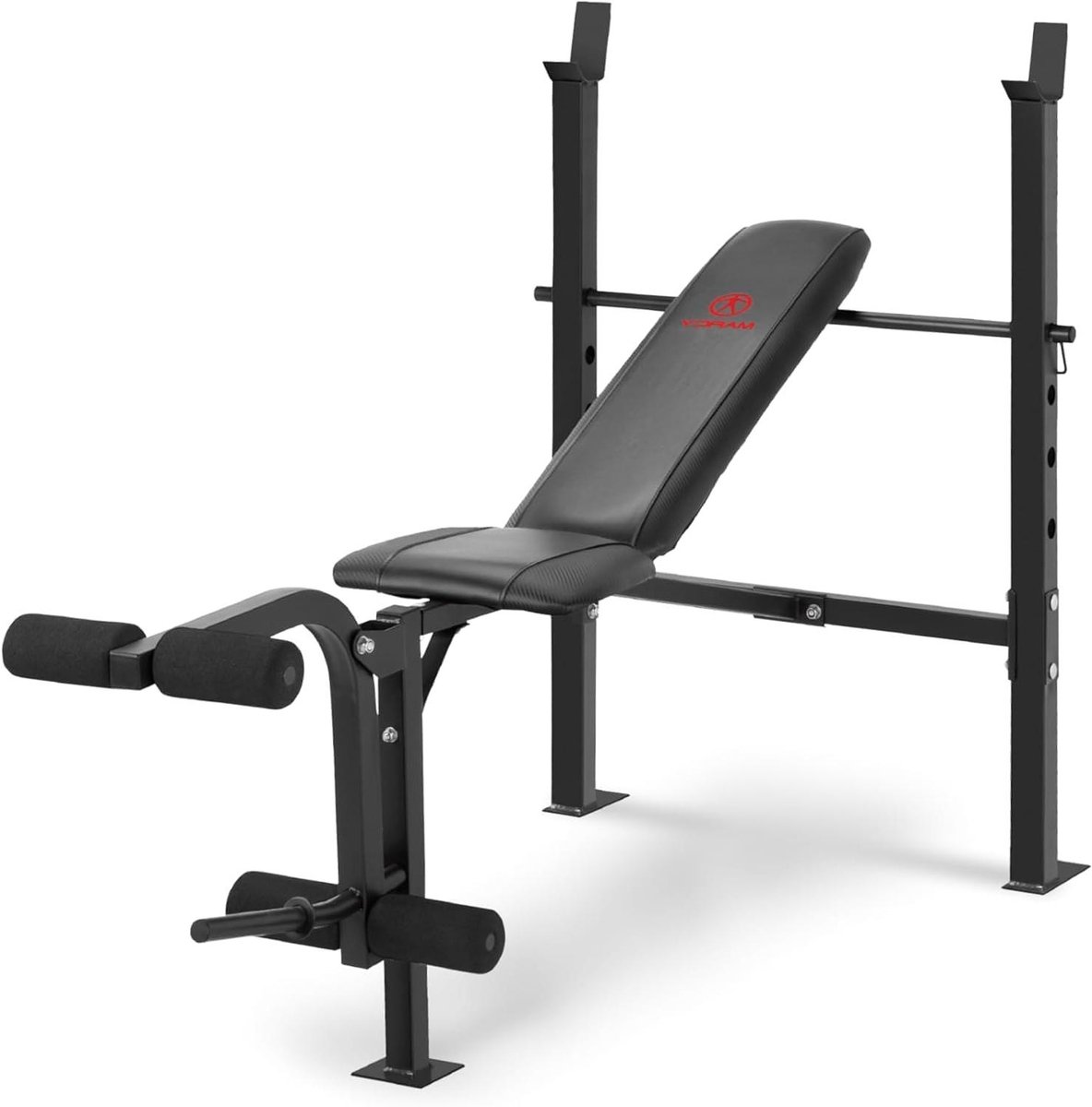 Multipositiebank - Verstelbare Trainingsbank - Kracht Training - 5 Posities Verstelbaar - 147 x 80 x 108 cm - Zwart