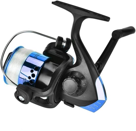 Lichte Spinning Reel voor Zoetwatervissen met 3 Lagers, 5.2:1 Overbrengingsverhouding en Antislip Handvat, Inclusief Reparatietools en Vissershengel — afbeelding 5