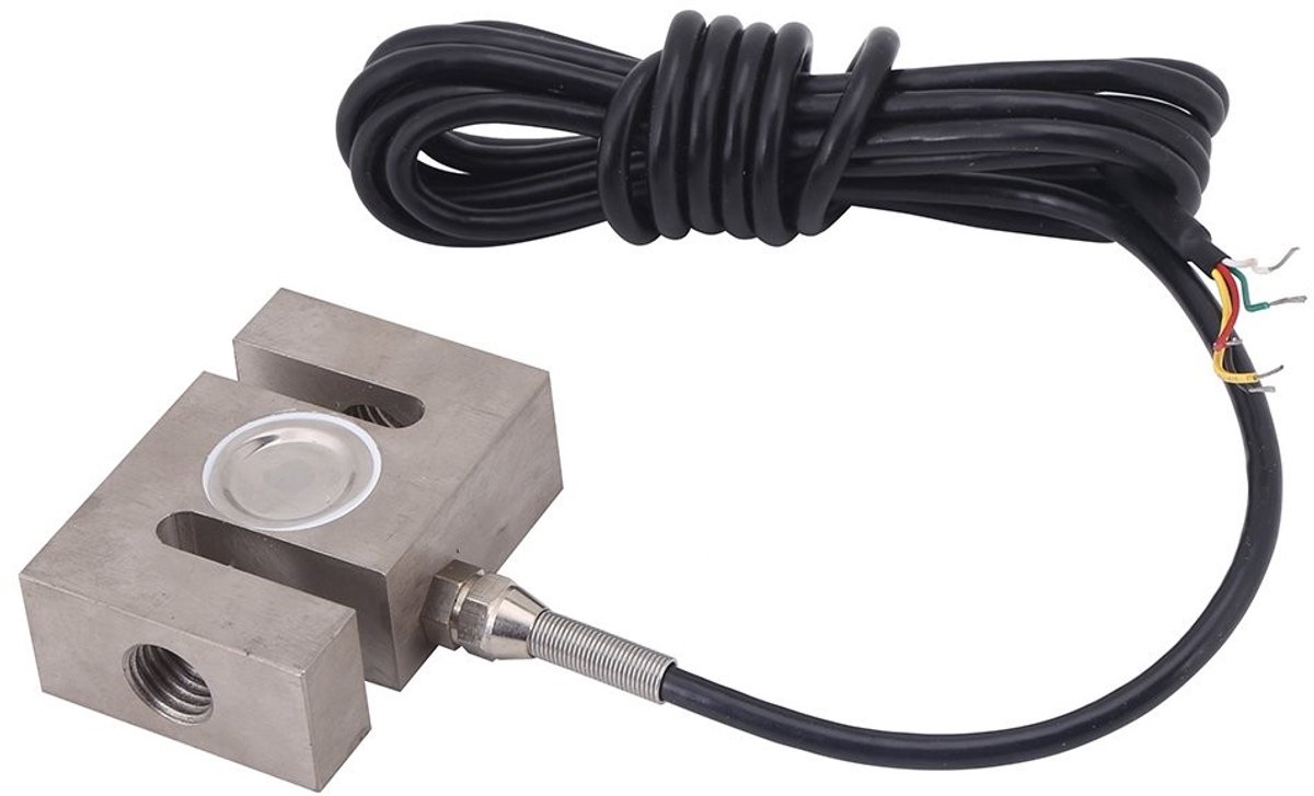 VT Goods - S-Type Load Cell - Hoge Precisie - Waterdicht en Corrosiebestendig - Geel - Weegschaal voor Industrieel Gebruik - Geschikt voor Hopper en...