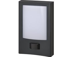 OSRAM ENDURA STYLE ENTRANCE buitenverlichting, 13W, 900lm, entreeverlichting, donkergrijs, bewegingsmelder, daglichtsensor, IP44 beschermingsklasse, 3.000K…