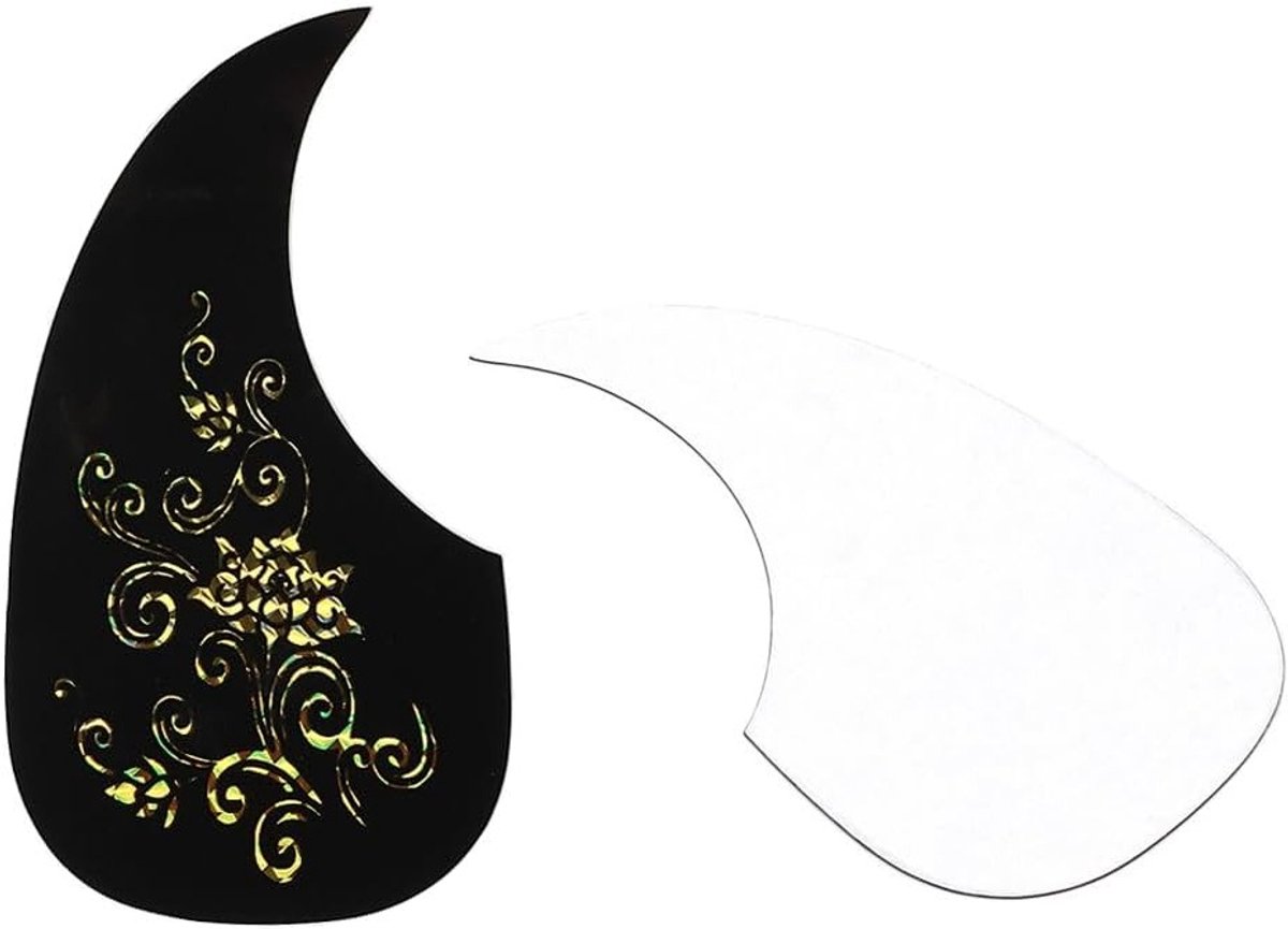 Houten Geluidsgitaar Pickguard en Krassenplaat voor Akoestische Gitaren met Bescherming en Stijl