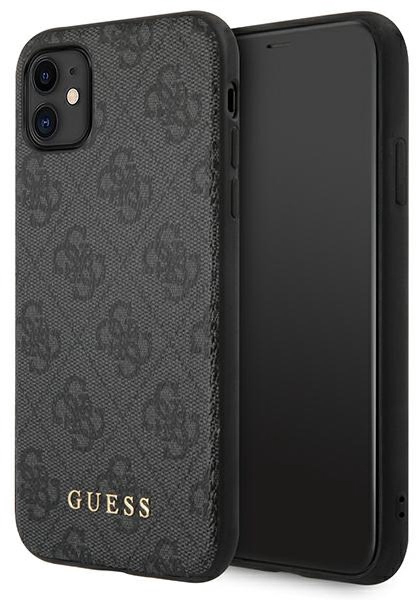 Guess 4G Hard Case voor Apple iPhone 11 (6.1") - Grijs