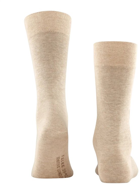 FALKE Sensitive London met comfort tailleband katoen sokken heren blauw - maat 39-42