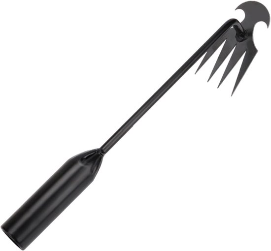 Onkruidwieder Set - Handgereedschap Tuin - Gazon Onderhoud - Scherpe Klauw - 30 cm Lengte - Zwart van Merkloos	 — afbeelding 4