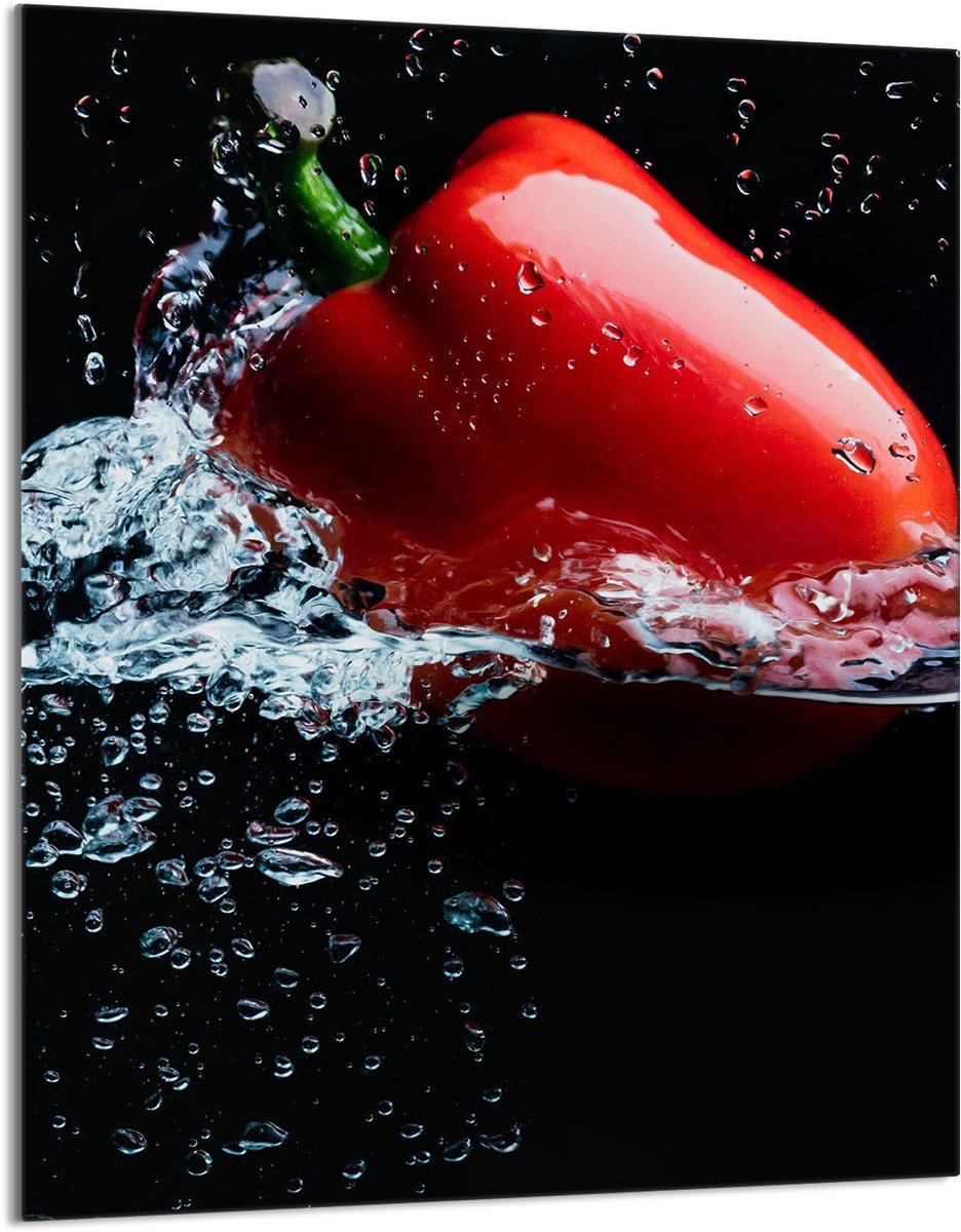 TMK ArtDeko - Snijplank - Paprika Motief - 40x52 cm - Gehard Glas
