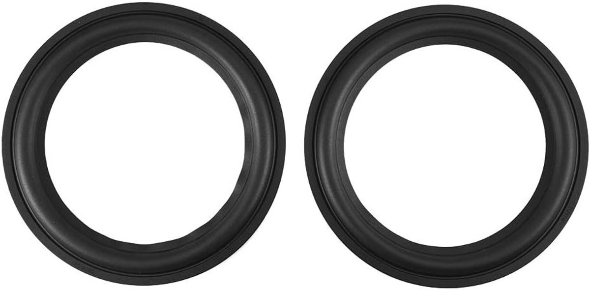 2 Stuks Surround Rubber Rand Luidspreker, 8 Inch Rubber Rand Reparatie voor Verbeterde Geluidskwaliteit, Geschikt voor JBL en Hivi Luidsprekers