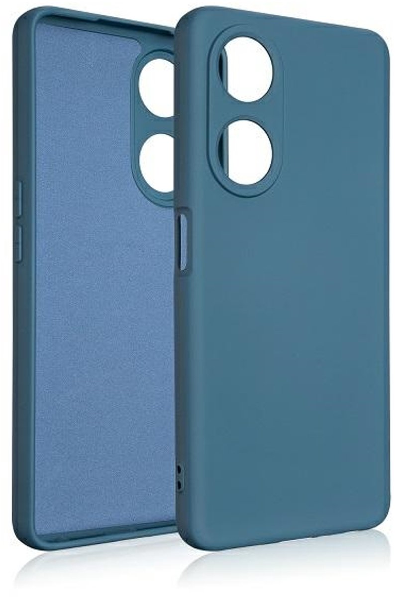 Beline Siliconen Hoesje Oppo A98 blauw/blauw