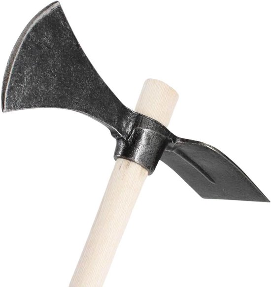 Wiedehopfhak Dubbelzijdig - Hak Bijl - Tuinwerk Wortels - Gehard Staal - 105 cm Steel - Niet gespecificeerd — afbeelding 2