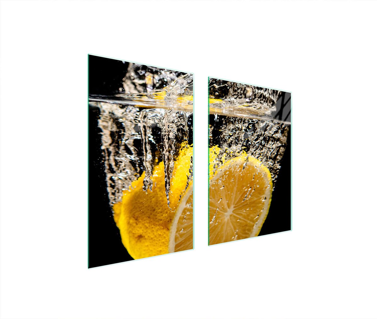 TMK ArtDeko Serie - Snijplank - 65x52 cm - Cytrusmotief - Glas