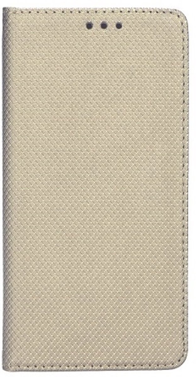 Smart Magnet book iPhone 12/12 Pro hoesje goud/goud