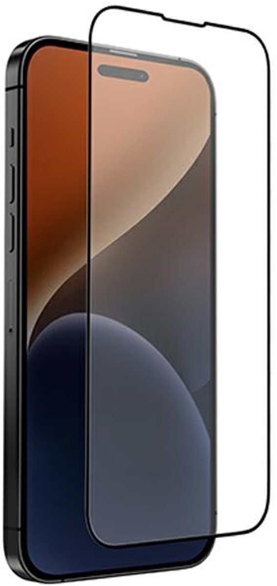 UNIQ - Optix - Mat mat gehard glas voor iPhone - 15 / 14 - Pro - met - applicator