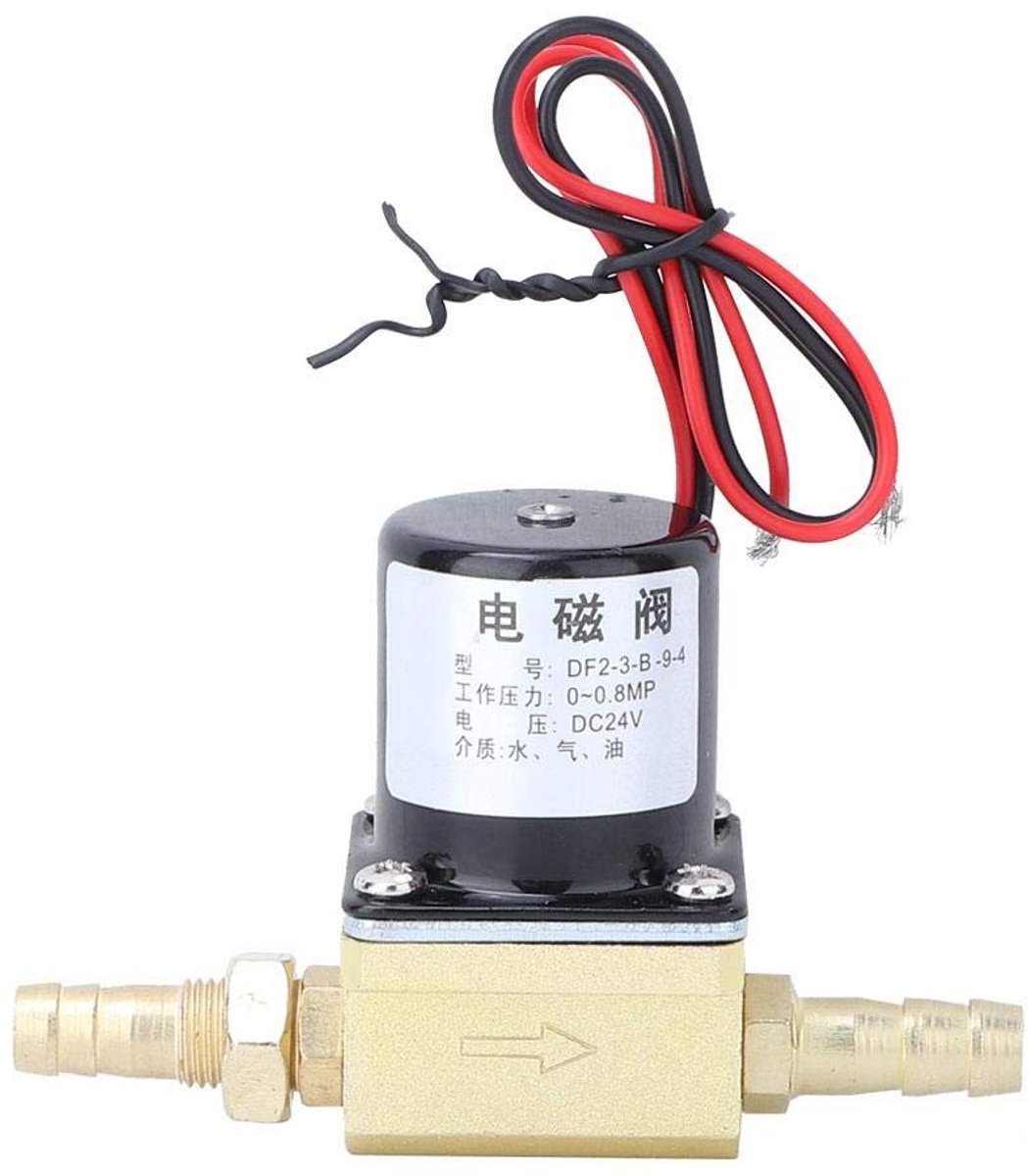 ONF3 - Electric Solenoid Valve - Ventiel voor Gassen - Geschikt voor Diverse Toepassingen - G1/8 Inch - Metaal - Maximaal 0.8 MPa - Voor Air en ...