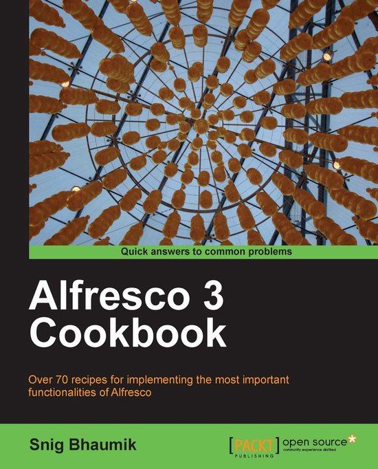 Alfresco 3 Cookbook - cover