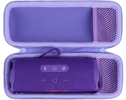 Waterdichte Hard Case voor JBL Flip 7, Flip 6, Flip 5 en Flip 4 – Bescherming voor Draagbare Bluetooth Speaker in Paars