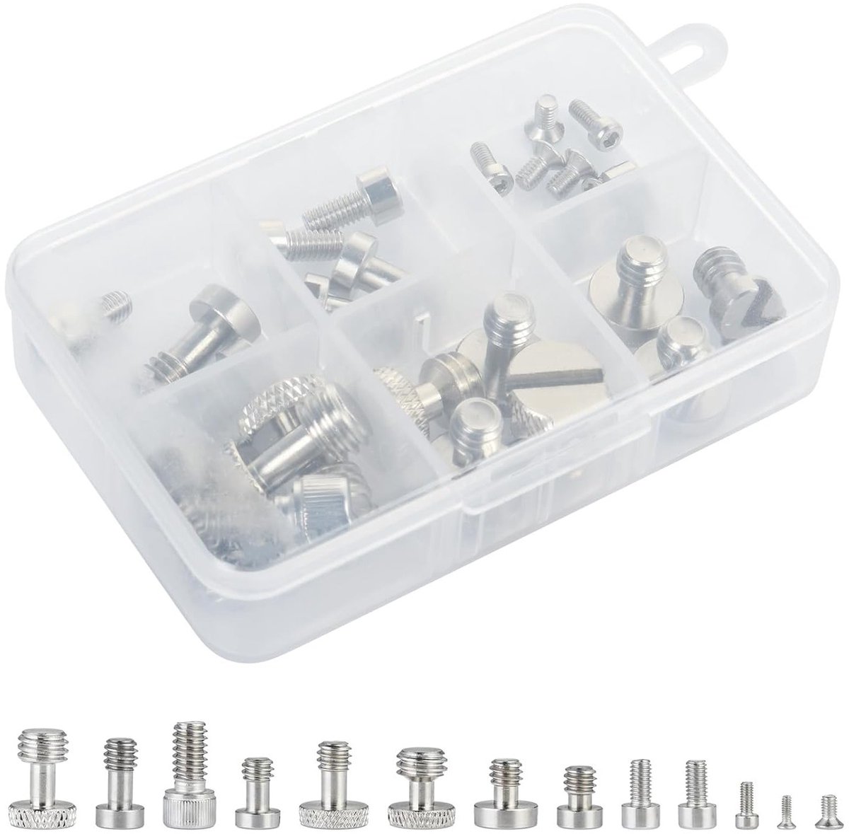 30 Stuks Camera Schroeven Adapter 1/4 naar 3/8 Inch voor Statief en Accessoires