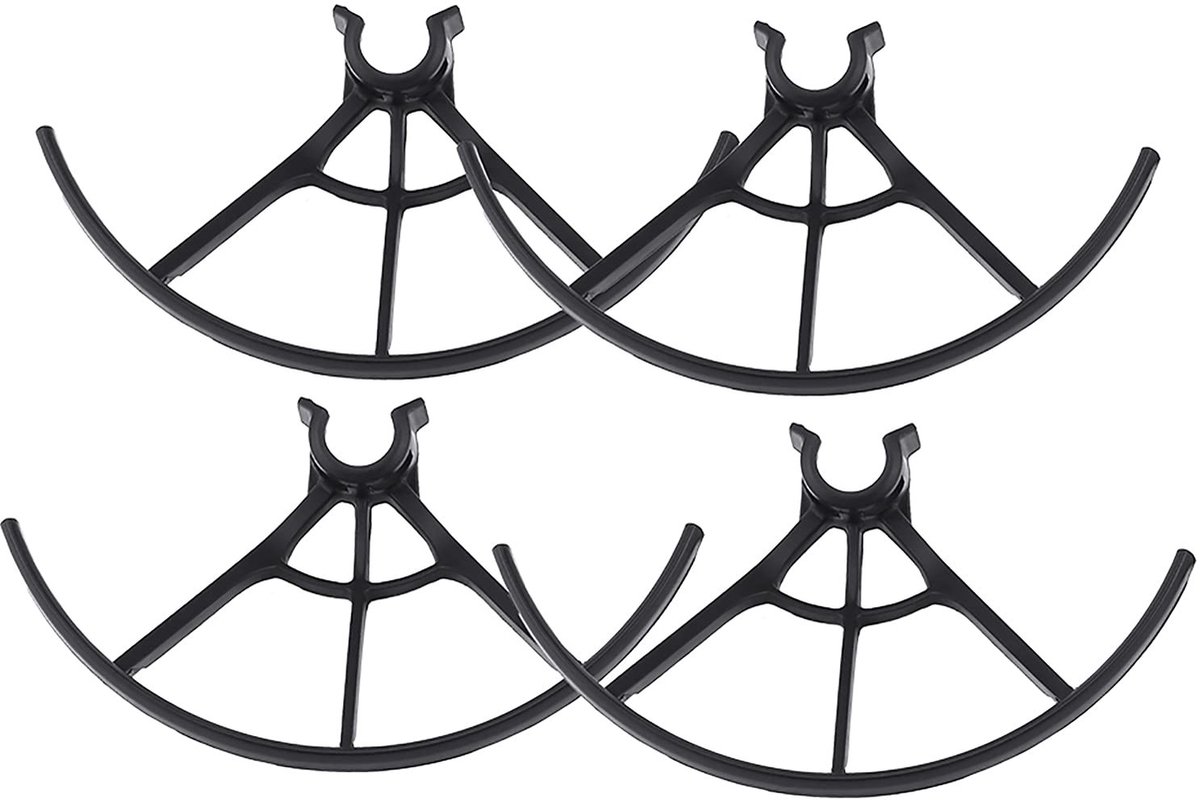 Propeller Guard Schutzhülle für Tello Drohne - 4 Stück - Schwarz - Kunststoff - Kompatibel .