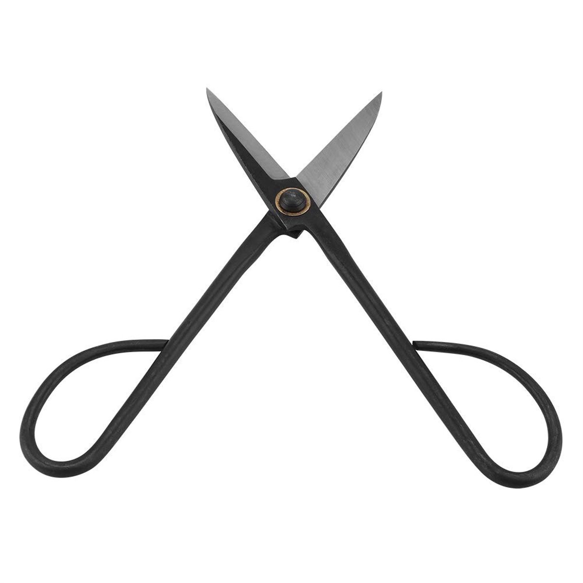 Dailygoody - Long Handle Bonsai Scissors - Bonsai Schaar - Professionele Tuintools - 205mm - Precisie Snijden - Geschikt voor Hobby Tuinders - Zilver