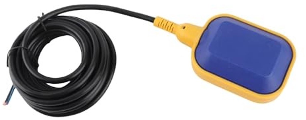 Dailygoody - Vlotterschakelaar - Waterpeil Sensor - Automatische Besturing - 5 m - Niveauschakelaar - Geschikt voor Zwembaden - Hoogwaardige Afdichting