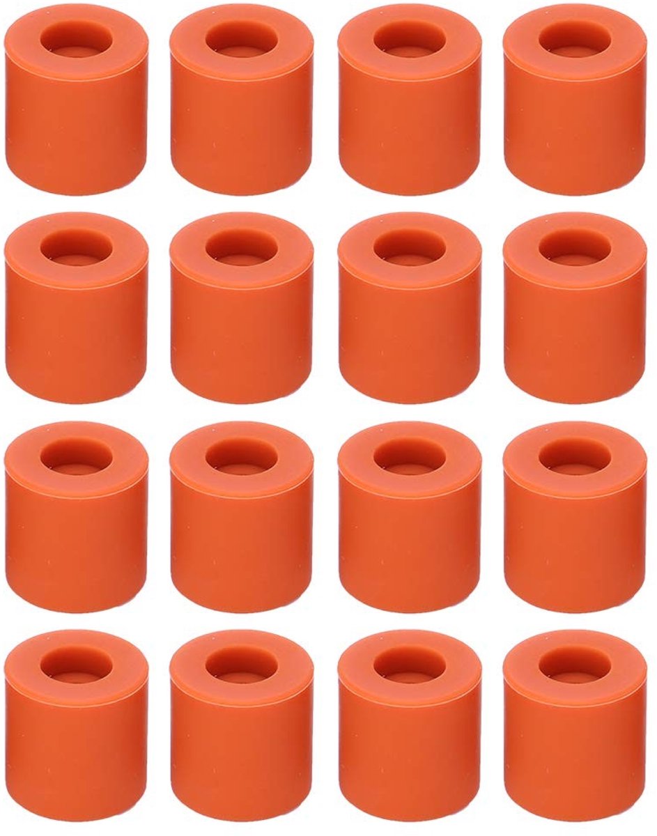 Dailygoody - Silicone Hot Bed Leveling Column - 12 stuks - Hittebestendig - Trillingsreductie - Perfect voor 3D-printers - Hoogwaardige materiale