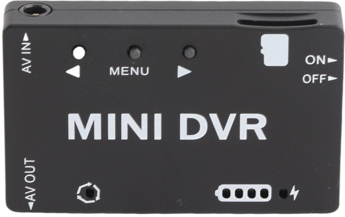 Mini FPV DVR Opname Module met ingebouwde batterij voor RC modellen
