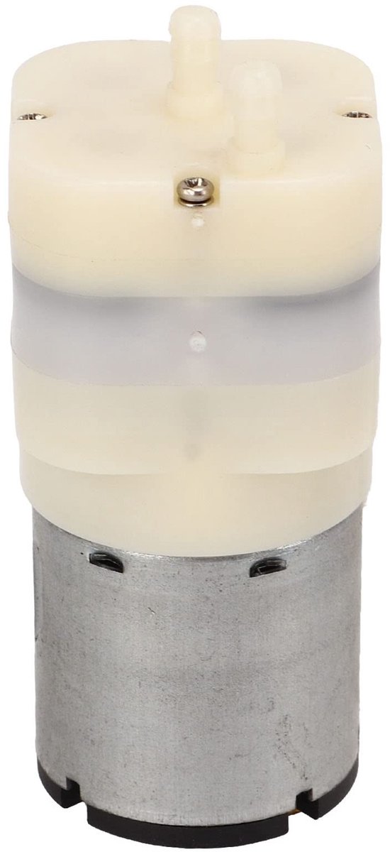 Zeynomax - Elektrische Micro Luchtpomp - Mini Vacuüm Membraanpomp - Geringe geluidssterkte - DC4.5V - Vacuüm tot 8.0LPM - Geschikt voor diverse toep.. van Merkloos — afbeelding 2