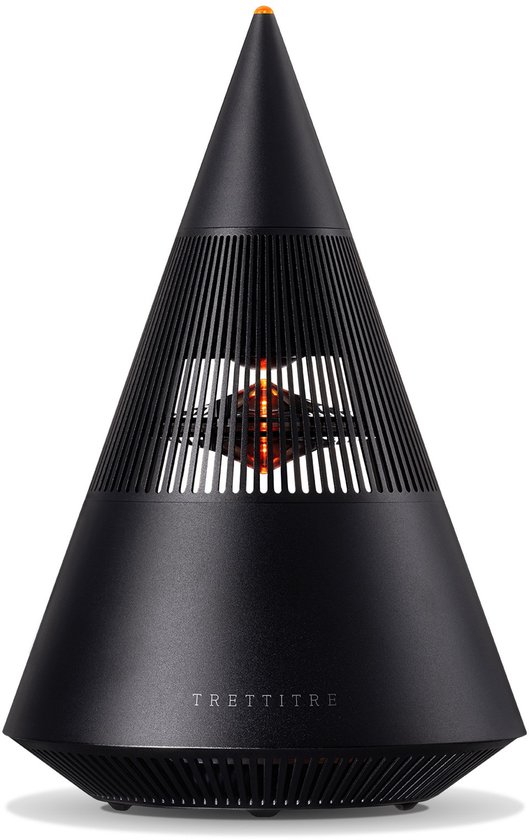 Draagbare bluetooth speaker TRETTITRE TreSound mini Gen4 zwart 30W 360° surround sound aluminium CNC