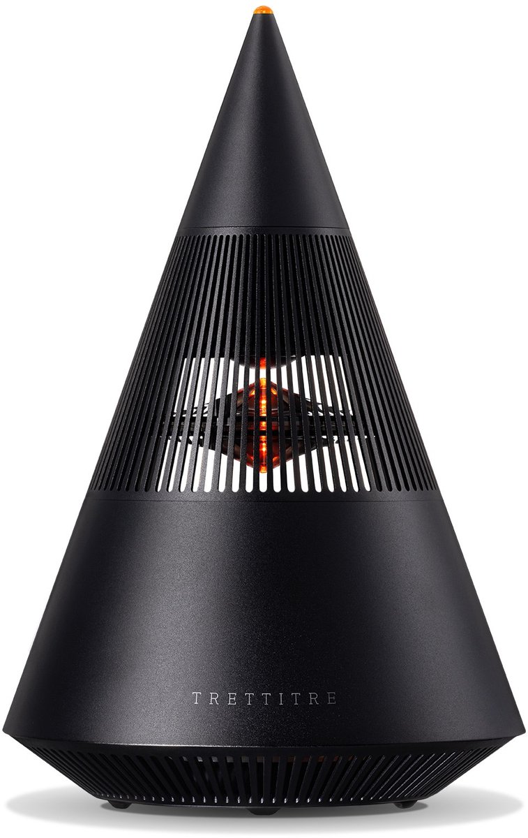 TRETTITRE TreSound mini Gen4 zwart - draagbare bluetooth speaker - 360° surround sound - aluminium - 30W