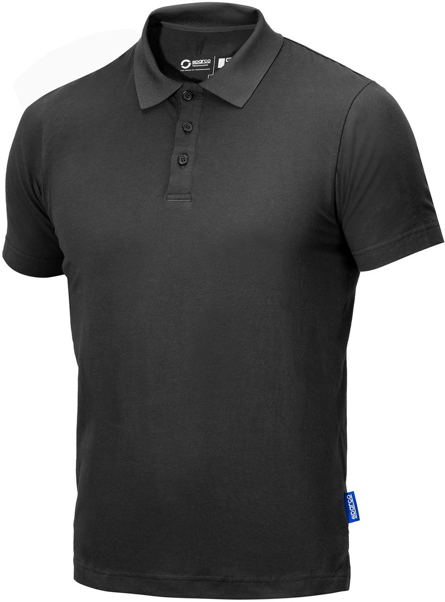 Sparco Grit Capitol Poloshirt - Grijs/Marineblauw