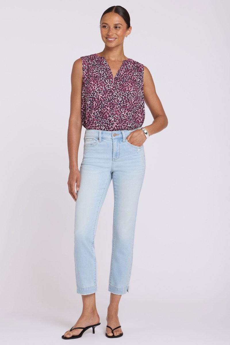 Sheri Slim Straight Ankle Jeans