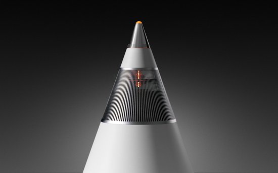 TRETTITRE TreSound1 Snow Peak - Wood - 3-weg Hi-Fi bluetooth speaker - 120W - witte pianolak van Trettitre — afbeelding 2