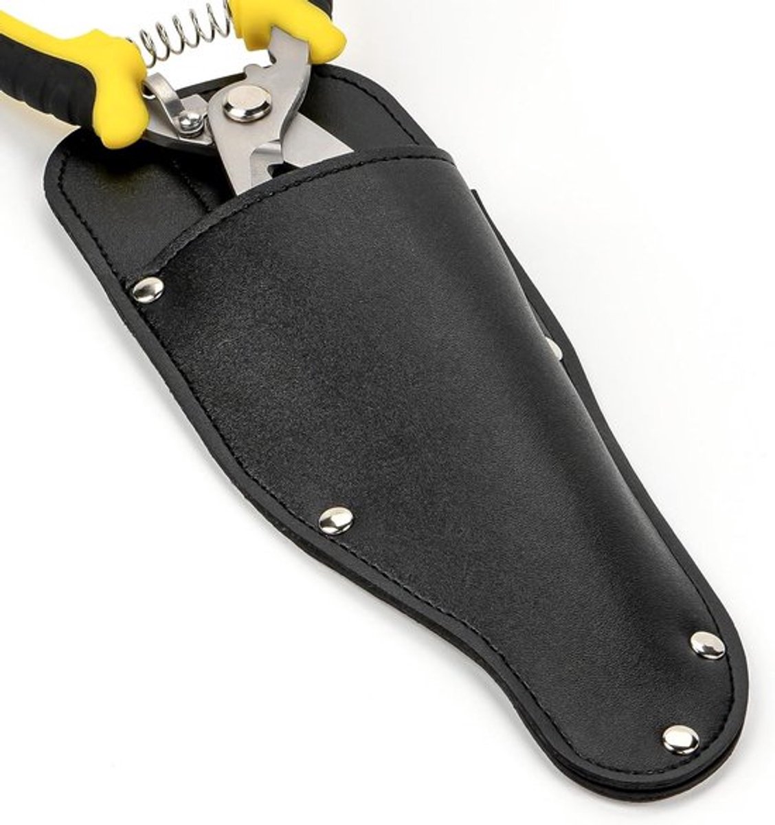 - Tuinschaar - Snoeischaar - Beschermhoes - Ophangen - Tuin - Geschikt voor Snoeien - Zwart Tuinschaar Tas, PU Leren Tuinschaar Beschermhoes, Snoeischaar Holster voor het Ophangen van Snoeischaar voor Tuin Snoeischaar Tang Schaar.