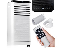 Thuys - Mobiele airco 9000 BTU 4-in-1 met ventilator en ontvochtiger - Energiezuinig en slim