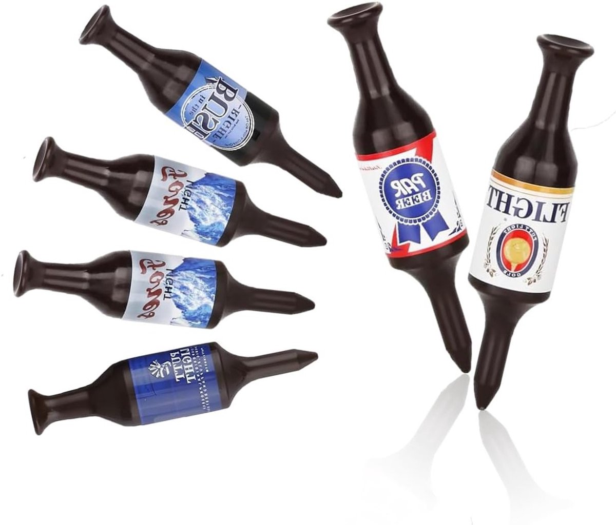 6 Stuks Duurzame Golf Tees, Ideaal voor Training, Vermindert Wrijving, Perfecte Cadeaus voor Golfspelers, 9 cm Lengte